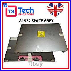 Apple MacBook Air 13 A1932 2019 Retina Replacement LCD Screen Assembly Grey