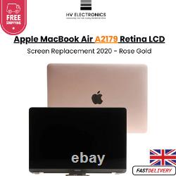 Apple MacBook Air A2179 Retina LCD Screen Replacement Assembly 2020 Rose Gold