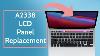 Apple Macbook Pro 13 Inch 2020 A2338 Lcd Panel Screen Replacement With True Tone Repair Tutorial