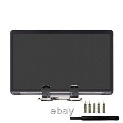 LCD Screen Display Assembly Replacement for MacBook Pro M1 2020 A2338 Space Grey