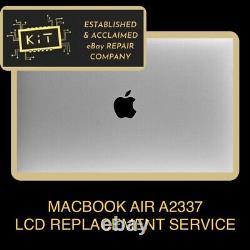 MacBook Air A2337 M1 Screen Replacement Service Send & Receive