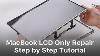 Macbook Lcd Only Repair Screen Refurbishing Easy Fix With Air Slice Tool