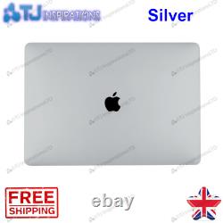 New MacBook PRO A1990 Retina IPS Screen Replacement Full LED Assembly Silver