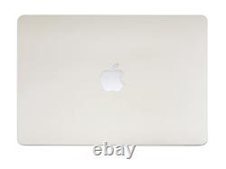 Replacement MacBook Air 13.6 A2681 EMC 4074 LCD Screen Assembly 2022 Starlight