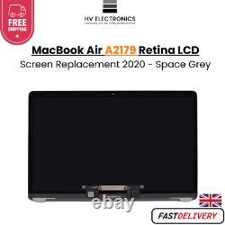 Remplacement de l'écran LCD Retina Apple MacBook Air A2179 Assemblage 2020 Gris Sidéral