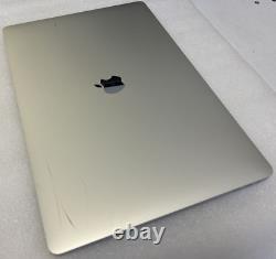 Véritable assemblage d'écran LCD argenté pour Macbook Pro 16 A2141 2019